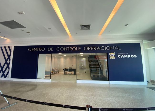 Centro de Controle Operacional - CCO  Shopping Boulevard Campos - RJ